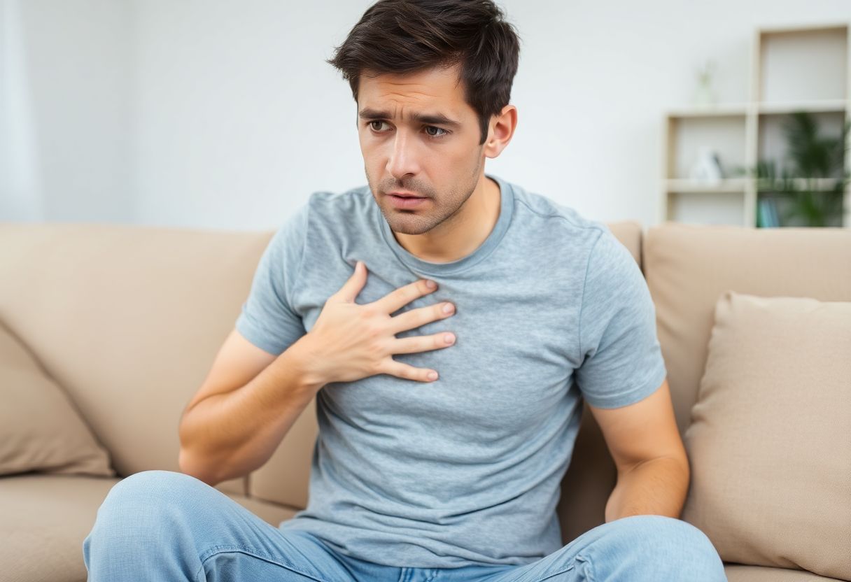 Douleurs thoraciques liées au stress