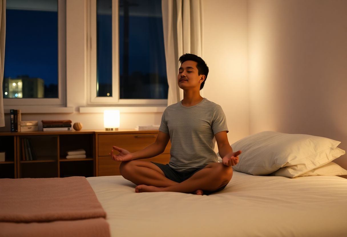 La méditation du soir pour mieux dormir