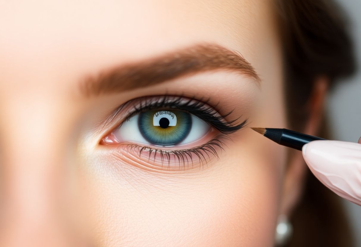 Avoir des yeux parfaitement maquillés avec le maquillage permanent